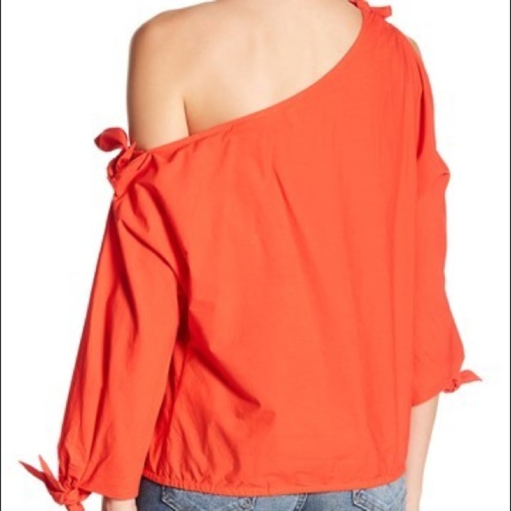 Joie Colissa One-Shoulder Tie Blouse - Picture 2 of 2